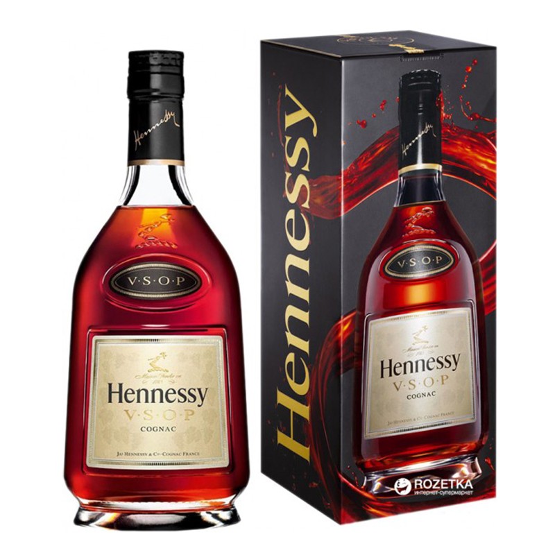 Коньяк Hennessy VSOP 40% 0,5л. коробка