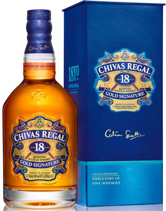 Виски Chivas Regal 18 лет 0,7л