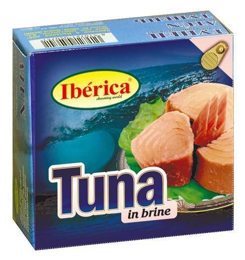 Тунец в собственном соке Iberica Tuna 160г ж/б