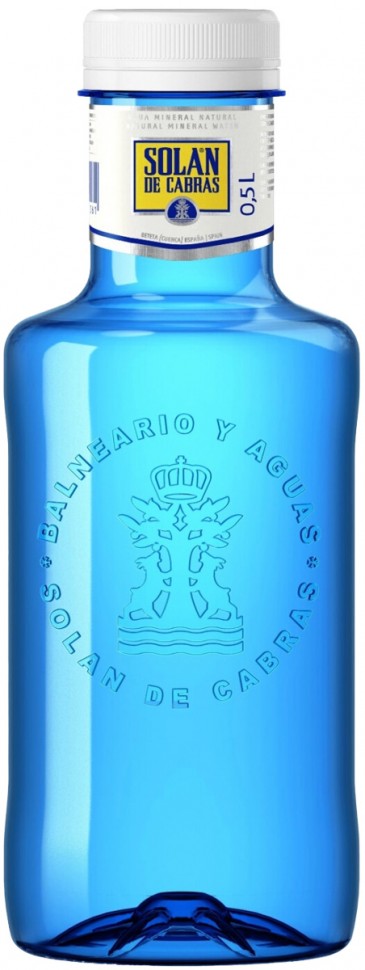 Вода минеральная негазированная Solan de Cabras 0,5 л стекло