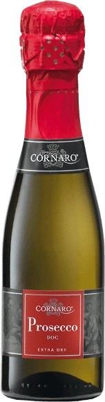 Вино ігристе Montelliana Cornaro Prosecco Spumante біле екстра сухе 11% 0,2л 