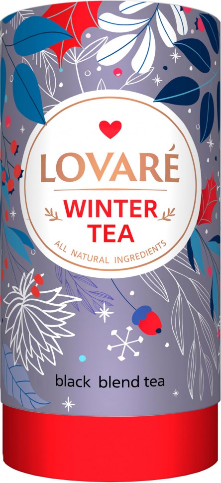 Чай Lovare Winter Tea з фруктами та пелюстками квітів 80г