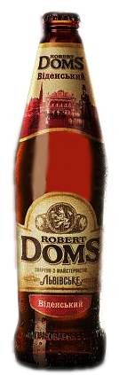 Пиво полутемное Robert Doms Віденський 0,5л