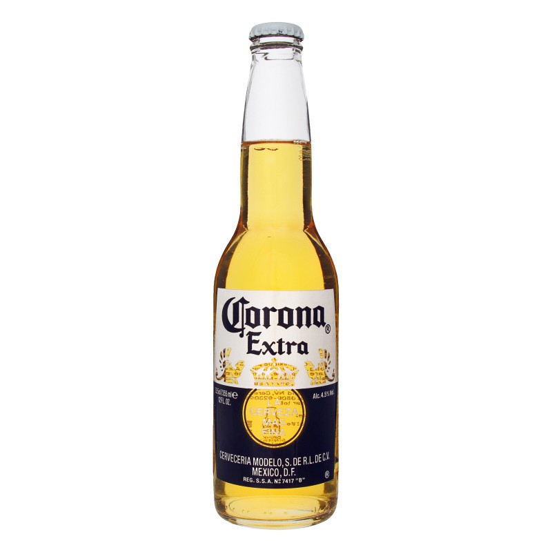 Пиво світле Corona Extra 0,33л