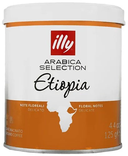 Кава мелена смажена Illy Etiopia Arabica Selection з/б 125г