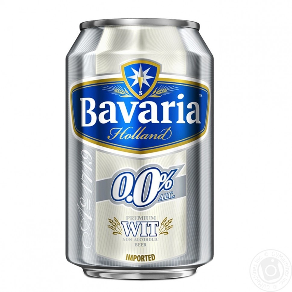 Пиво Bavaria WIT 0,33л ж/б б/а